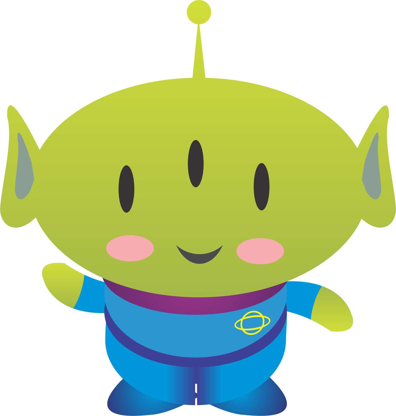 Personagem Alienígena Verde Personagens Png Grátis Para Baixar