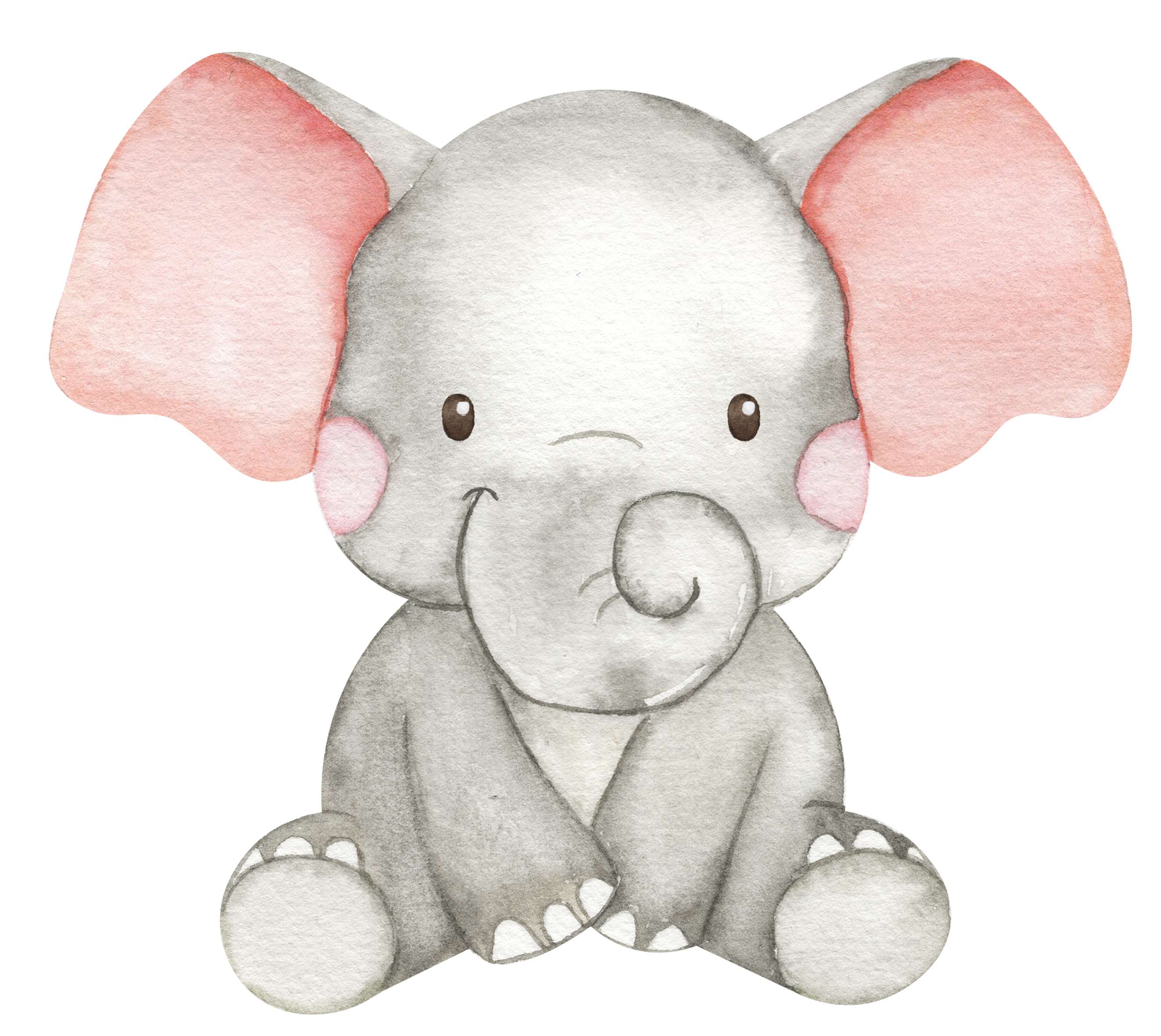 Filhote De Elefante Cartoon Animais Png Grátis Para Baixar Vetor