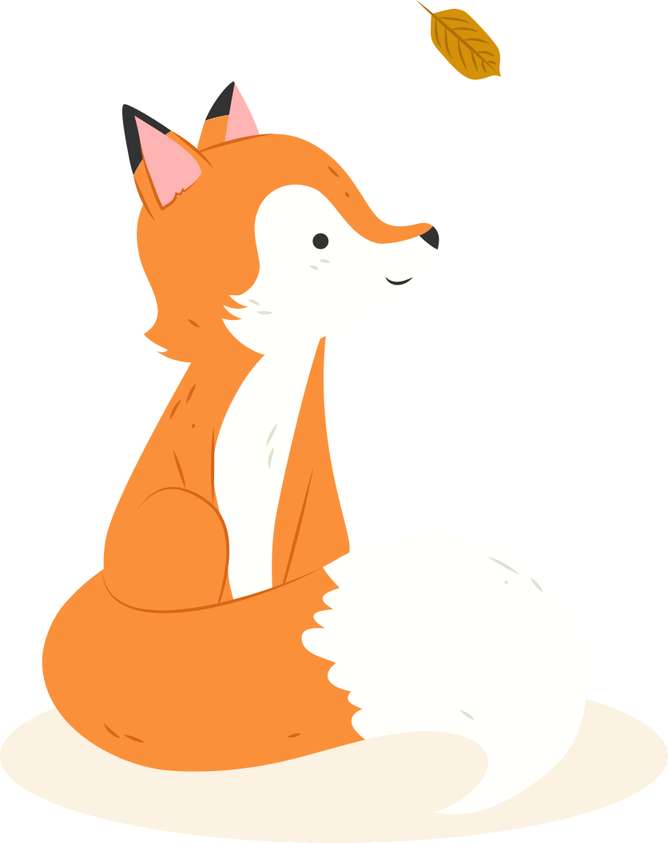 Raposa Raposinha Cute Fofo Png (2)