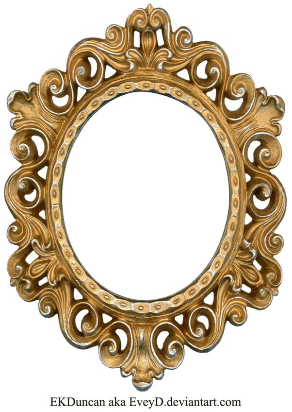 Moldura Dourada Ornamental Decoração Png Grátis Para Baixar