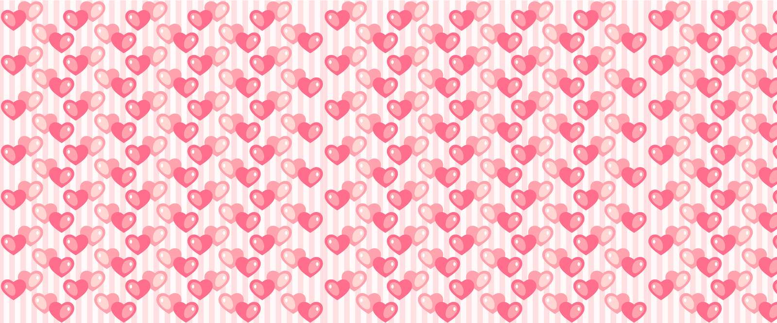 Padrão De Corações Românticos Em Tons Rosa Amor Png Arte Para Caneca Grátis Pra Baixar