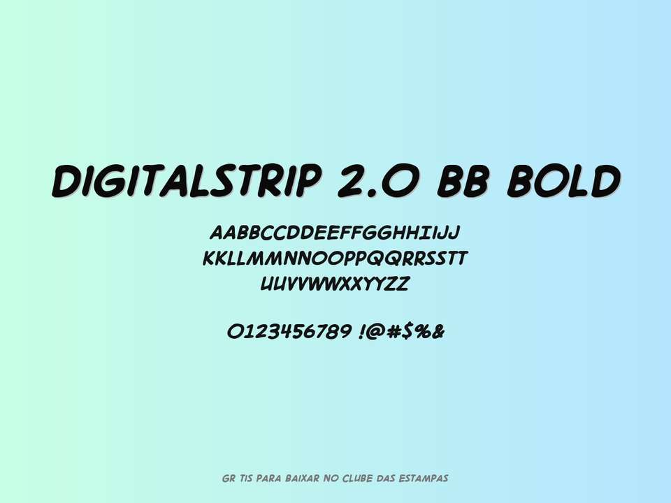 Fonte Digitalstrip 2