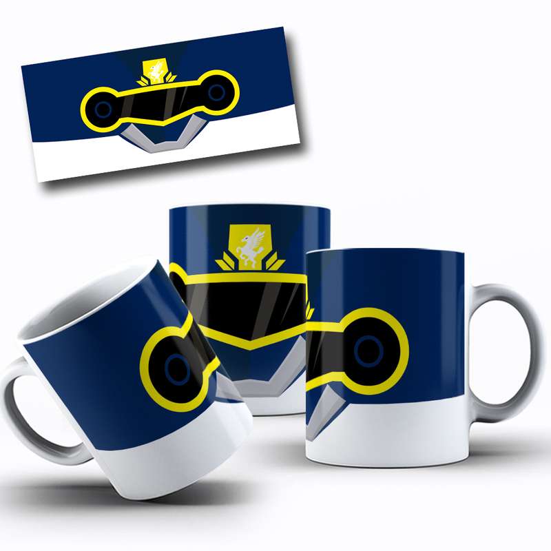 Arte Para Caneca Power Rangers (6)