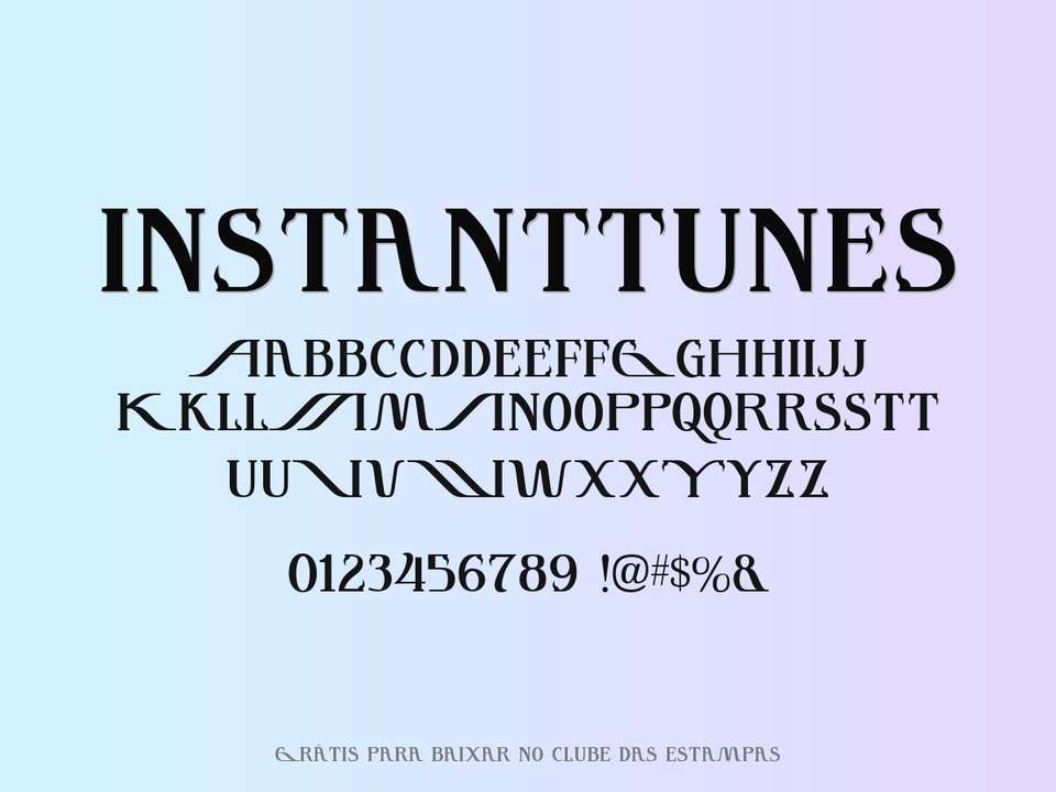 Fonte Instanttunes Grátis Para Baixar
