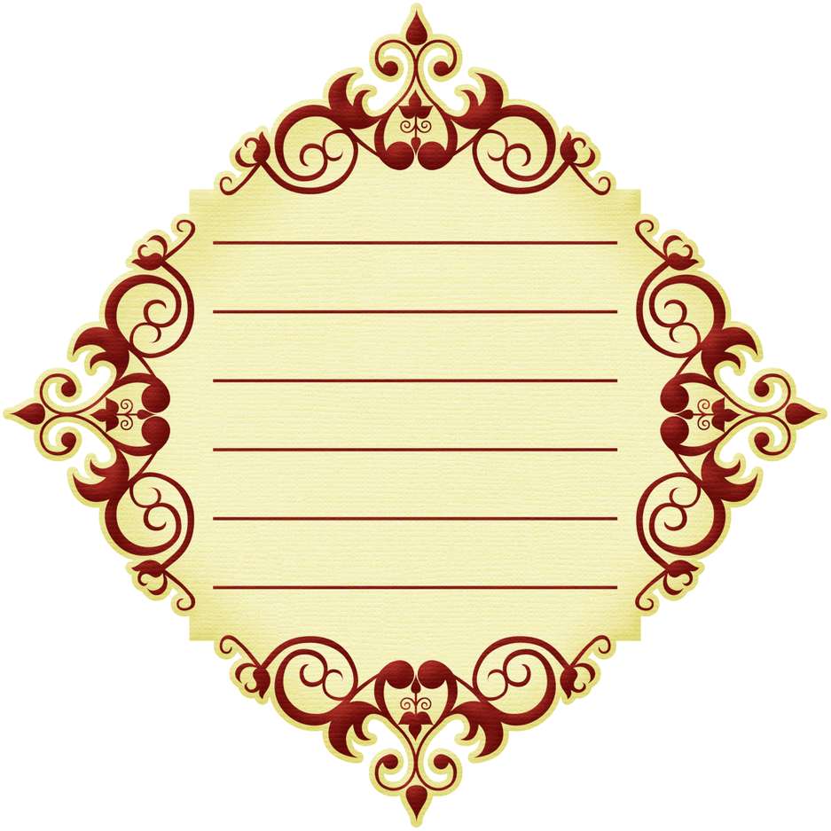 Moldura De Certificado Vintage Documento Png Grátis Para Baixar
