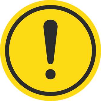 Sinal De Atenção Exclamação Amarelo Alerta Png Grátis Para Baixar