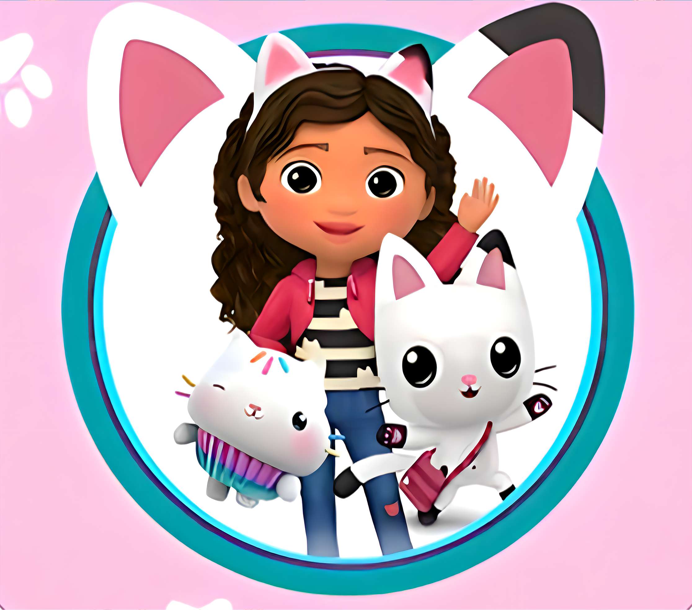 Ilustração De Personagem Gabby Com Gatos Desenho Animado Png Arte Para Caneca Grátis Pra Baixar