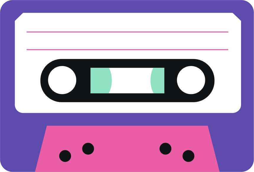 Gravador De Fitas Cassetes Vintage Música Png Grátis Para Baixar