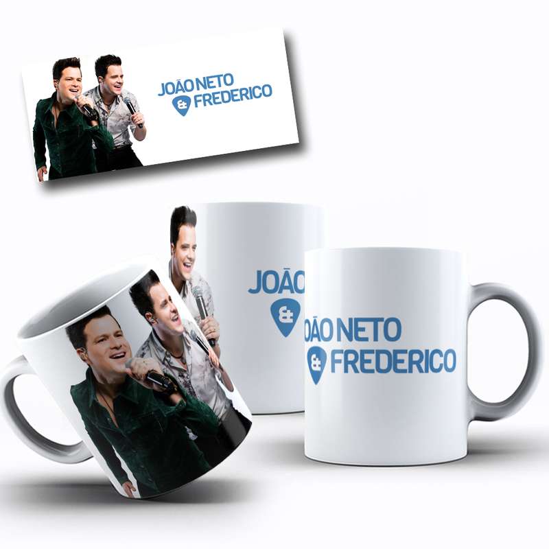 Arte Para Caneca João Neto E Frederico Música 1
