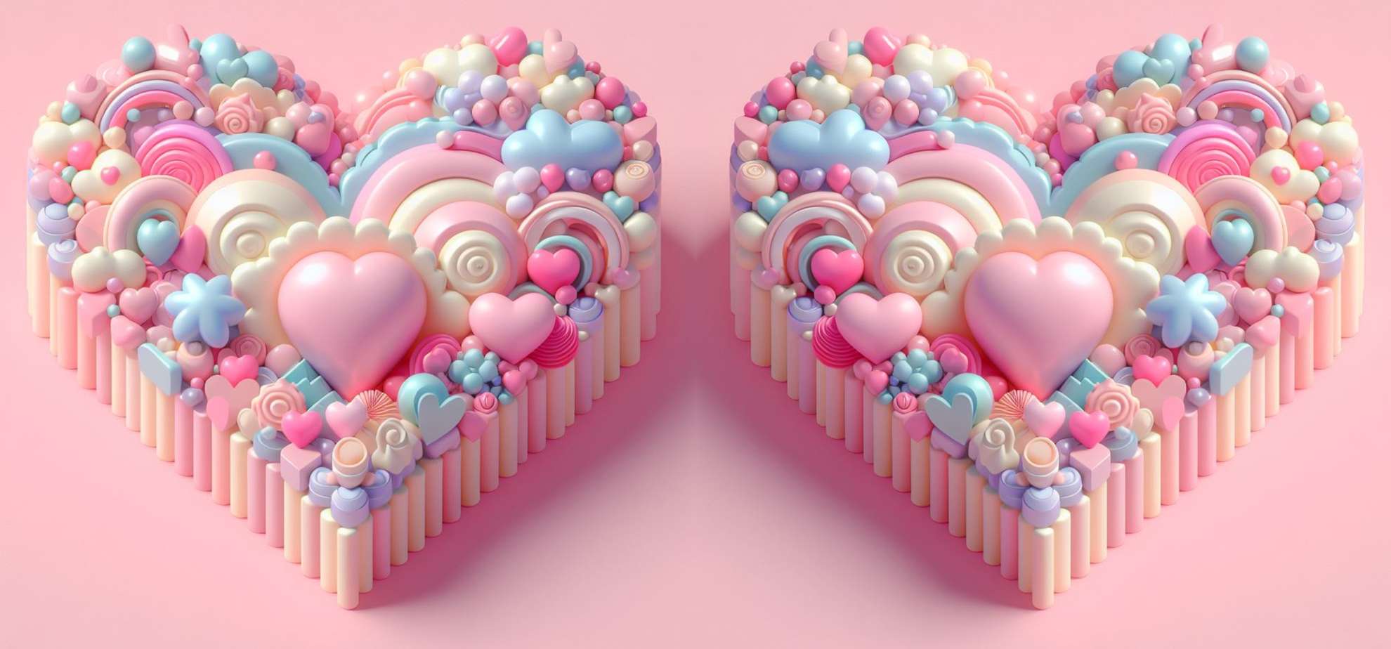 Ilustração De Coração Doce Em 3d Ilustração Png Arte Para Caneca Grátis Pra Baixar