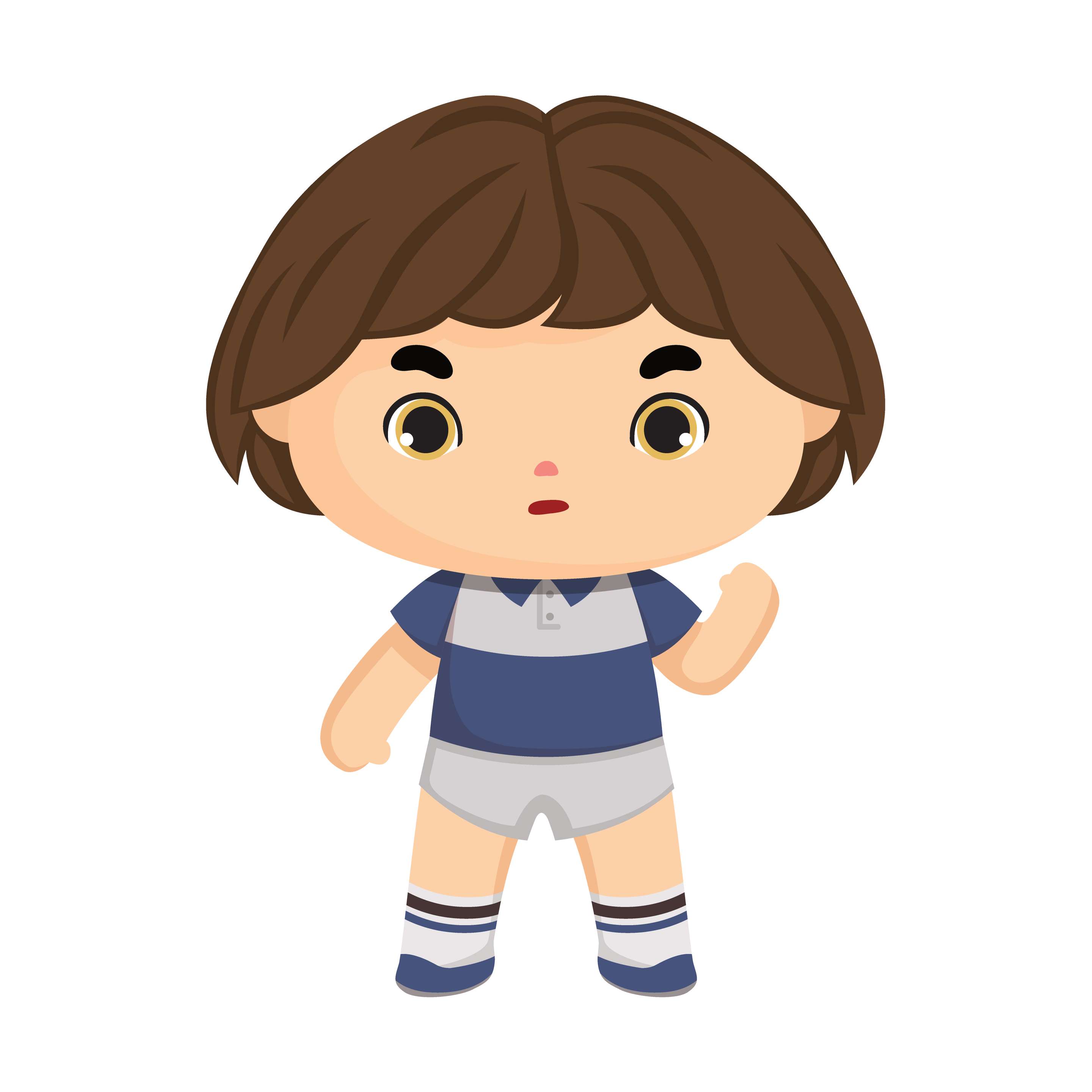 Menino De Desenho Animado Personagem Png Grátis Para Baixar