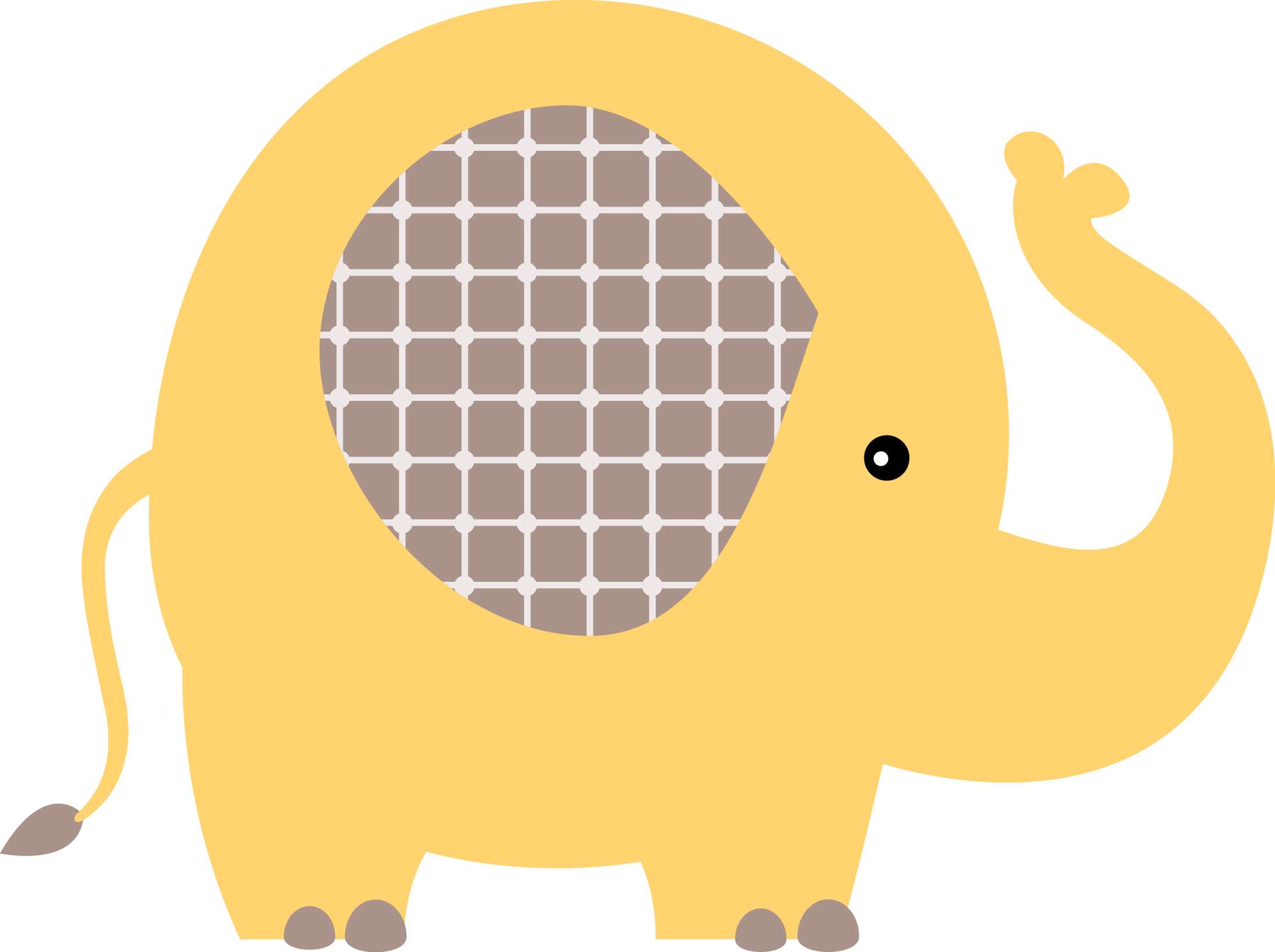 Elemento Elefante Cute Elefantinho Fofo Png (218)
