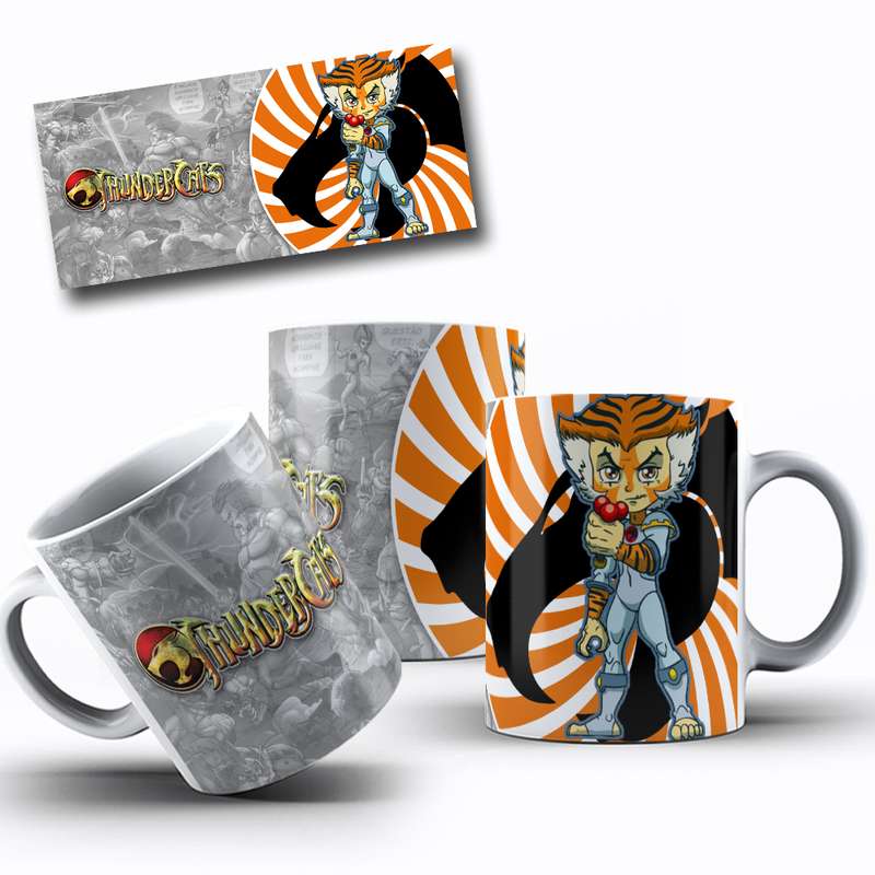 Arte Para Caneca Thundercats Personagem Cartoon 9