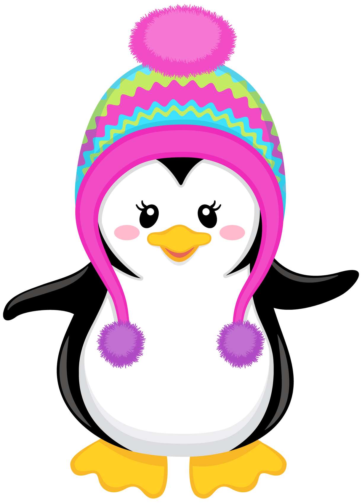 Pinguin Cute Fofo Elemento Png (11)