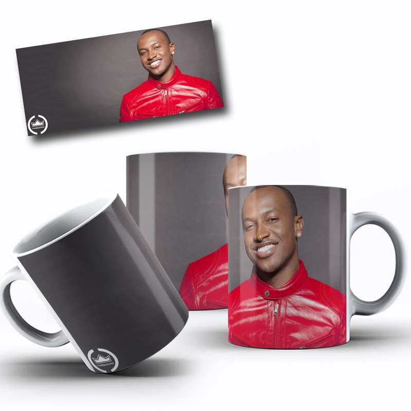 Arte Para Caneca Leandro Carvalho Cantor 3