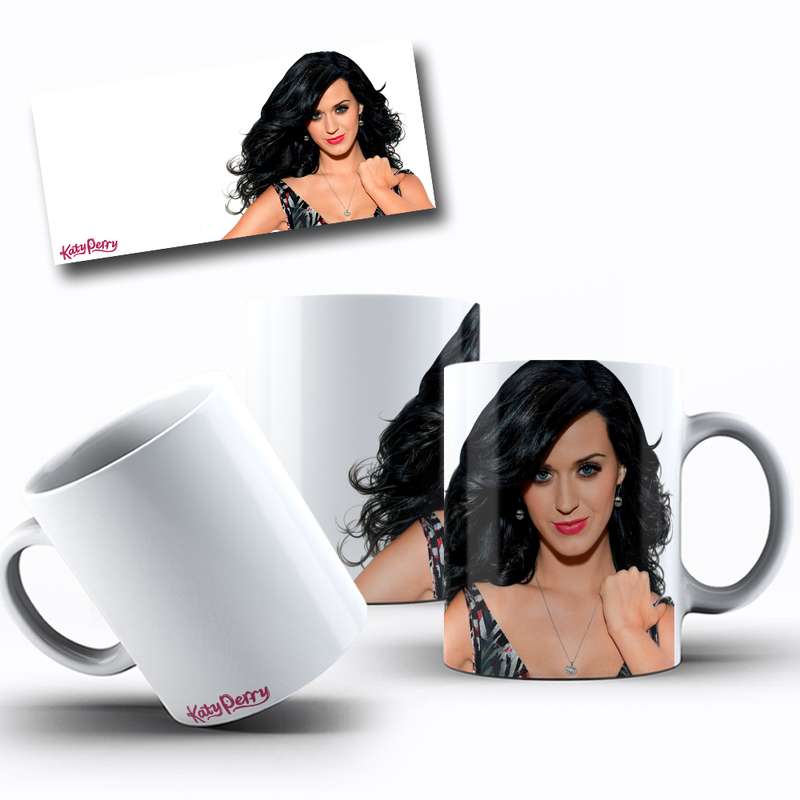 Arte Para Caneca Katy Perry Cantora 9