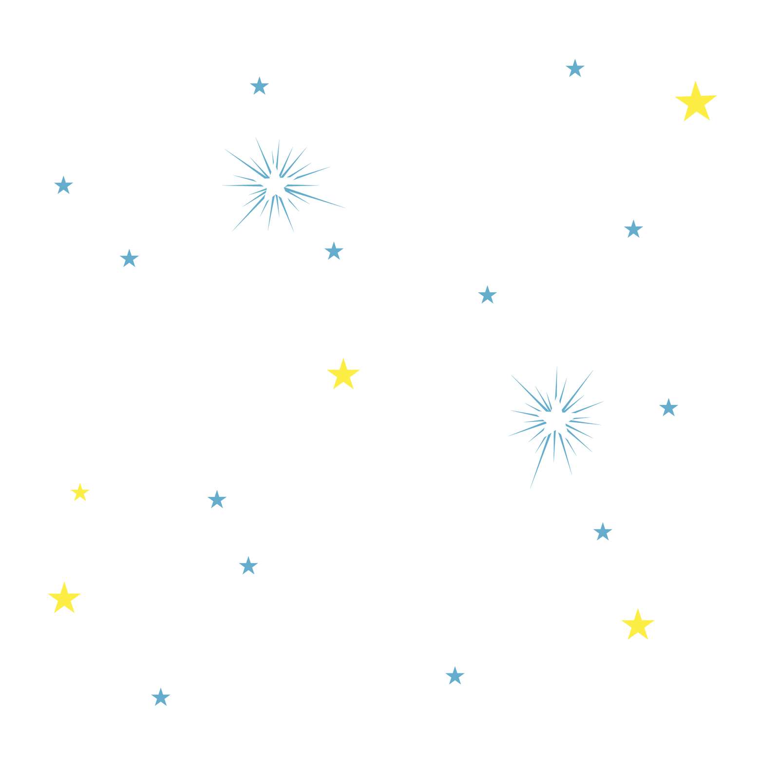 Estrelas Coloridas Em Cortina Estrelas Png Grátis Para Baixar
