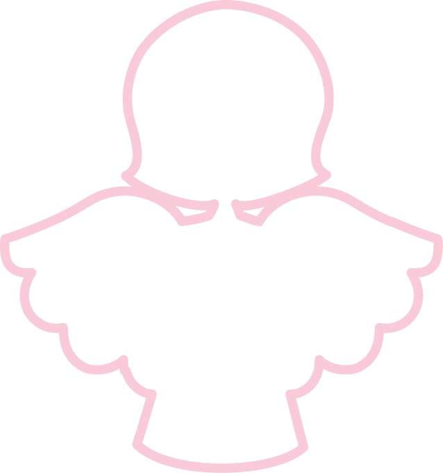 Desenho Contorno Anjo Asas Anjos Png Grátis Para Baixar