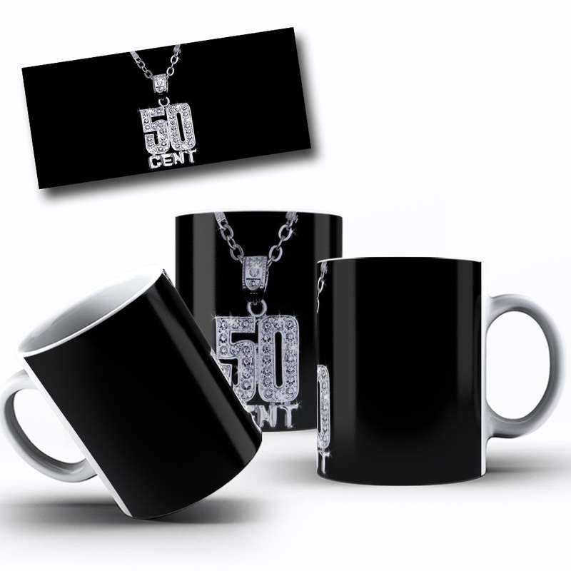 Arte Para Caneca 50 Cent Rapper 4