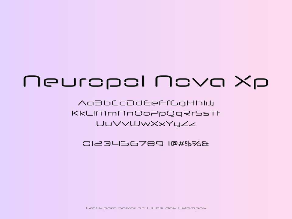 Fonte Neuropol Nova Xp Grátis Para Baixar