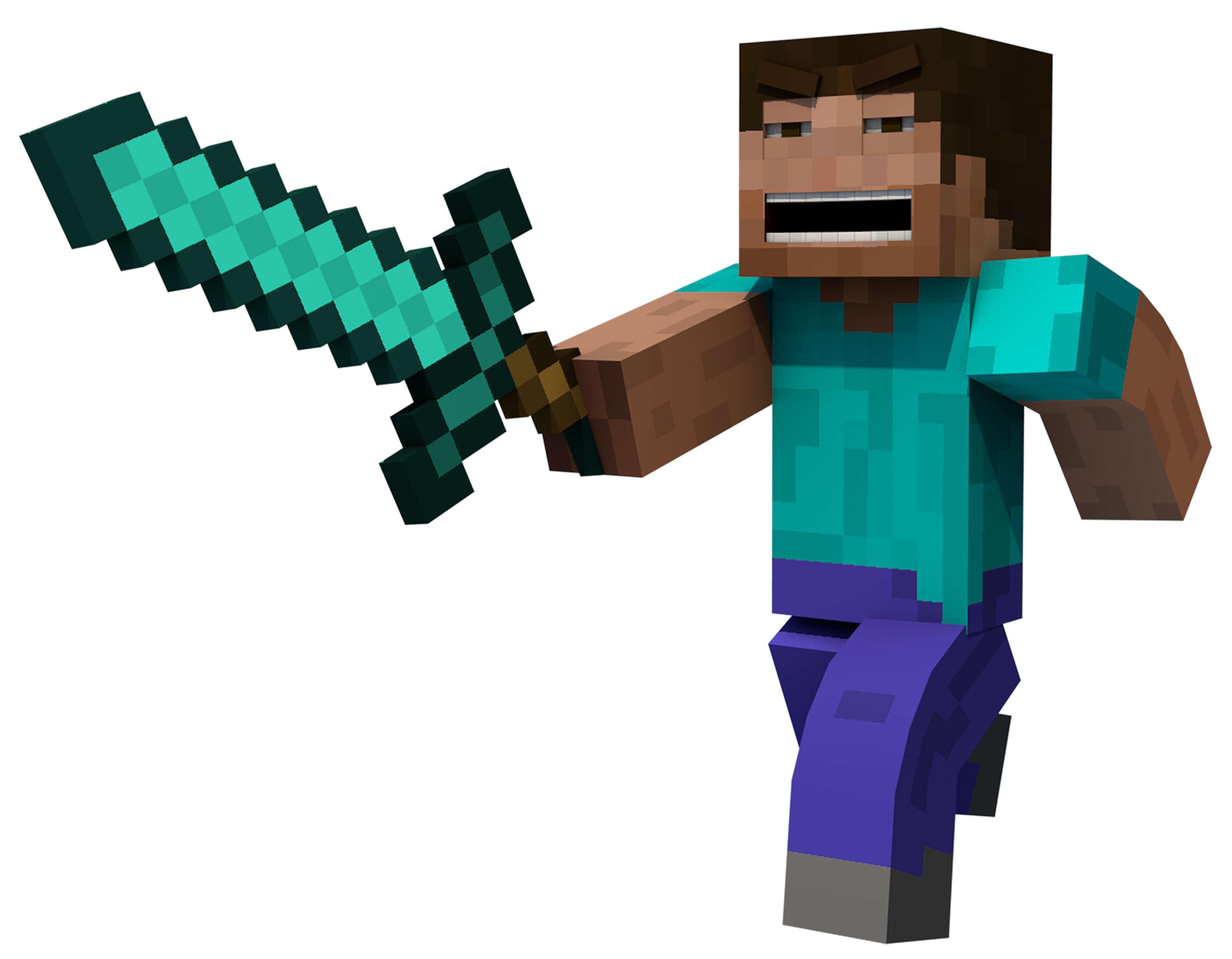 Guerreiro Pixelado Com Espada Brilhante Videogames Png Grátis Para Baixar