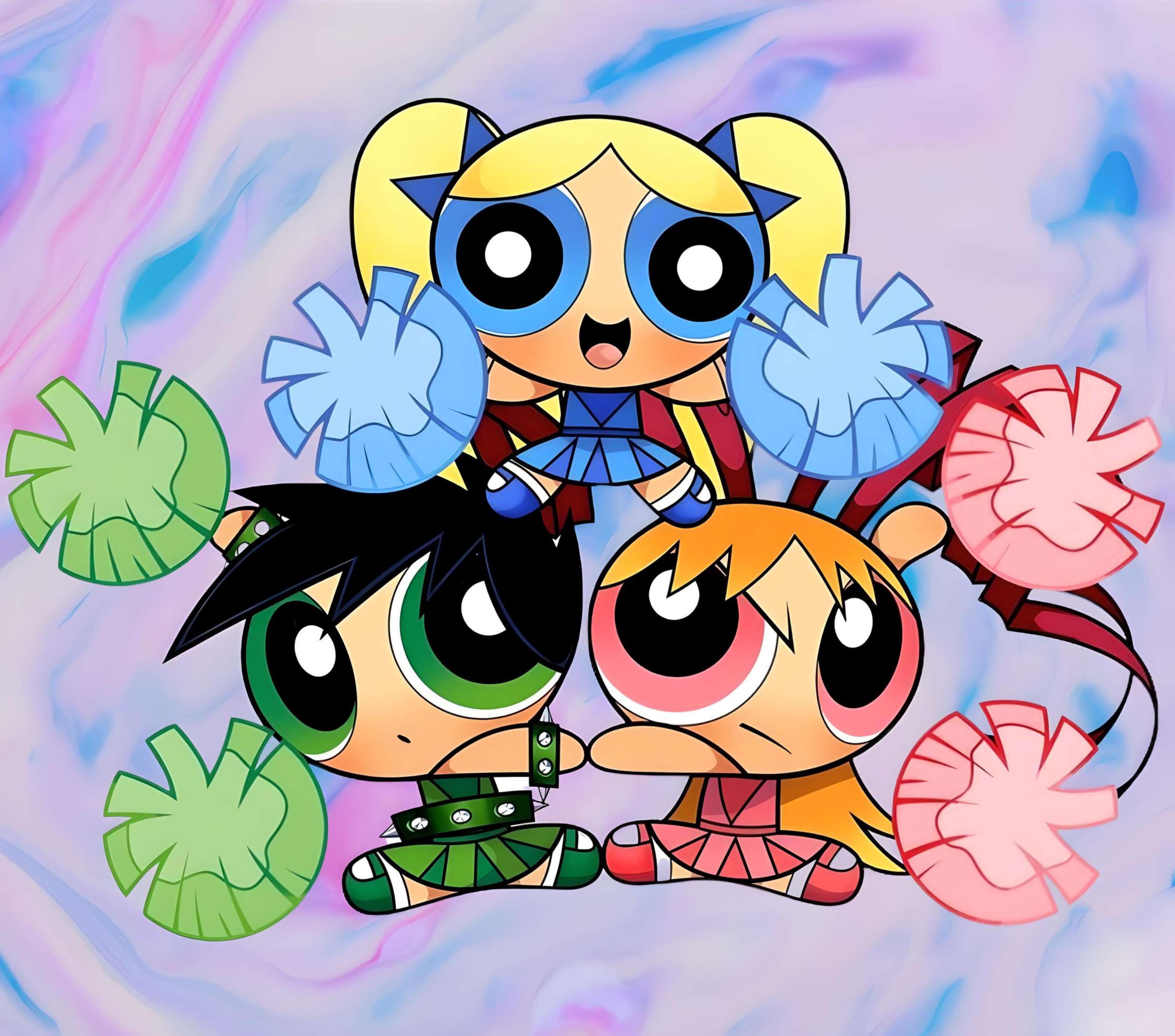 Meninas Superpoderosas Ilustração Cartoon Desenho Animado Png Arte Para Caneca Grátis Pra Baixar