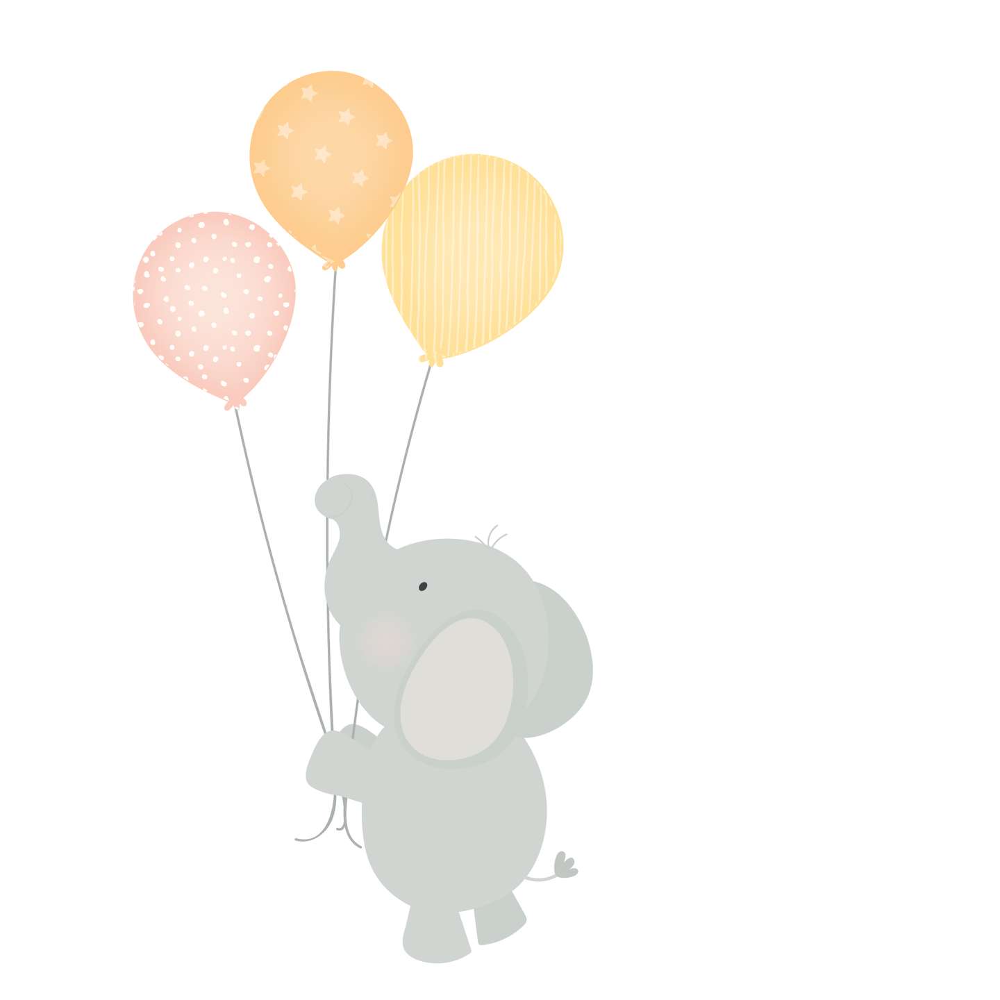 Elemento Elefante Cute Elefantinho Fofo Png (197)