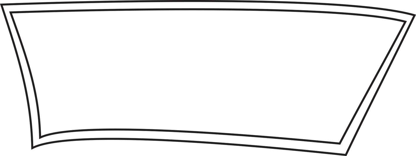 Moldura Retangular Vazada Design Gráfico Png Grátis Para Baixar