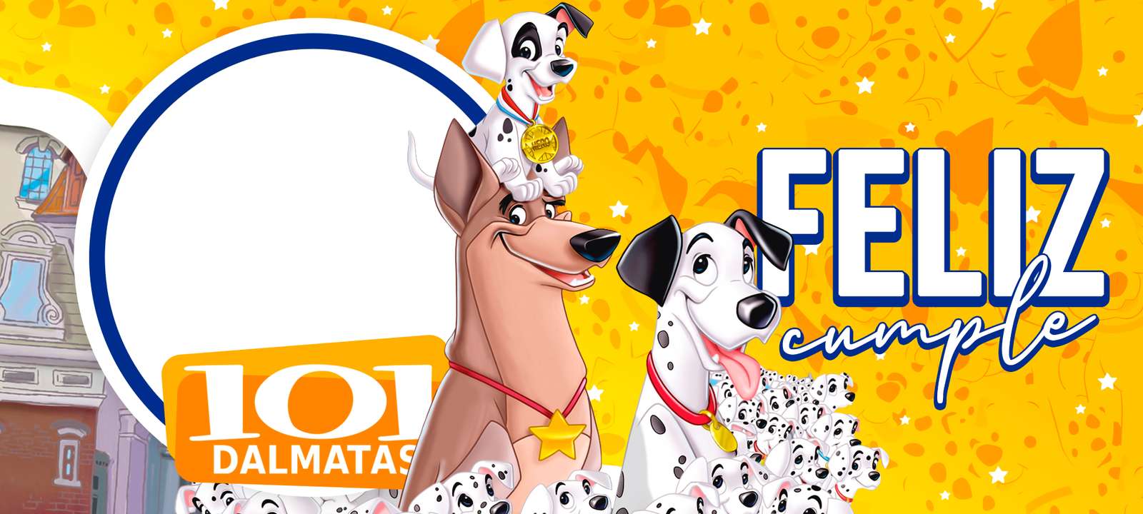 Feliz Cumple 101 Dalmatians Ilustração Desenho Animado Png Arte Para Caneca Grátis Pra Baixar