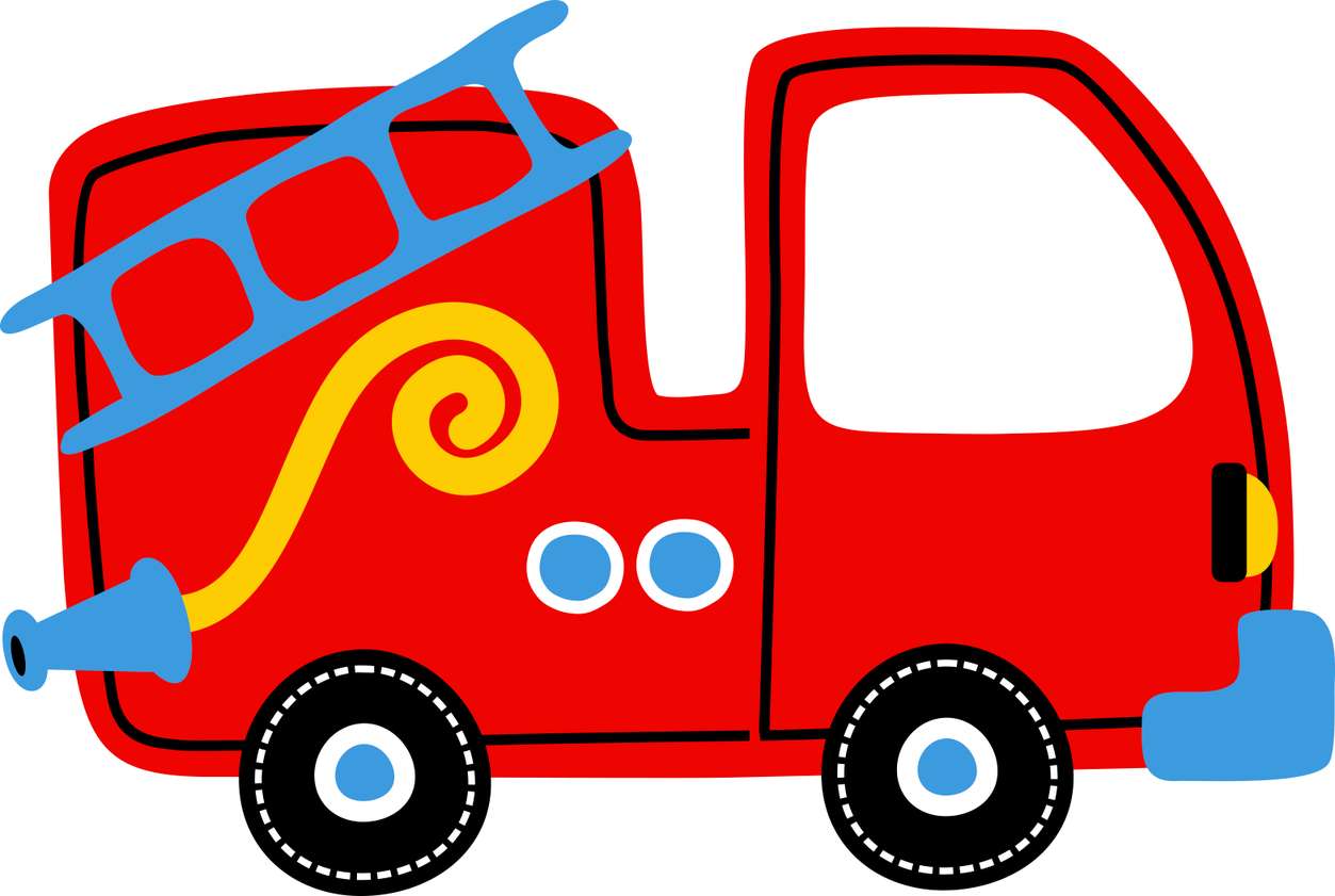 Caminhão De Bombeiros Vermelho Veículos Png Grátis Para Baixar Arte