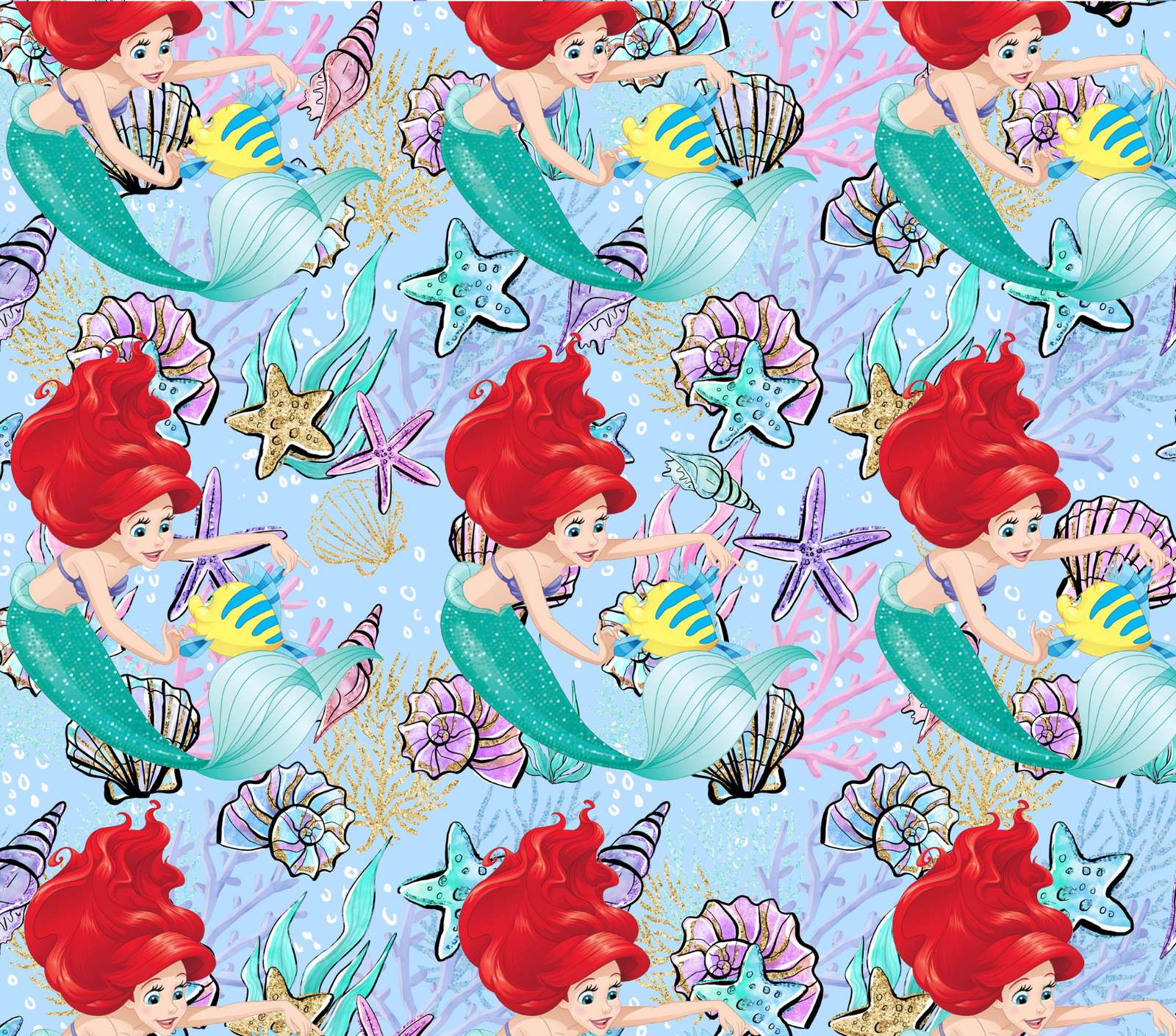 Ilustração De Sereias Em Fundo Tropical Fadas Marinhas Png Arte Para Caneca Grátis Pra Baixar