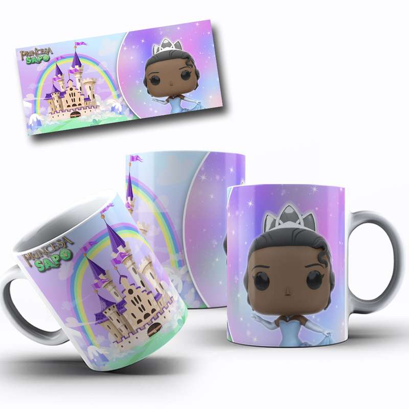Arte Para Caneca Princesas Funko (4)