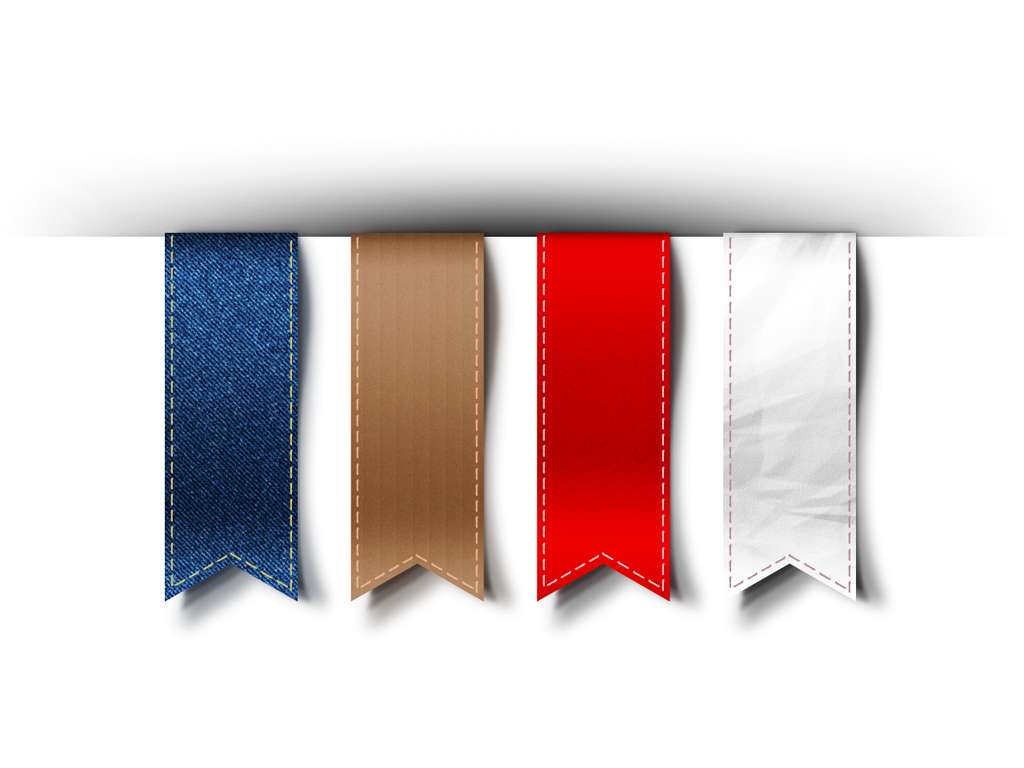 Conjunto De Banners E Fitas Design Gráfico Png Grátis Para Baixar