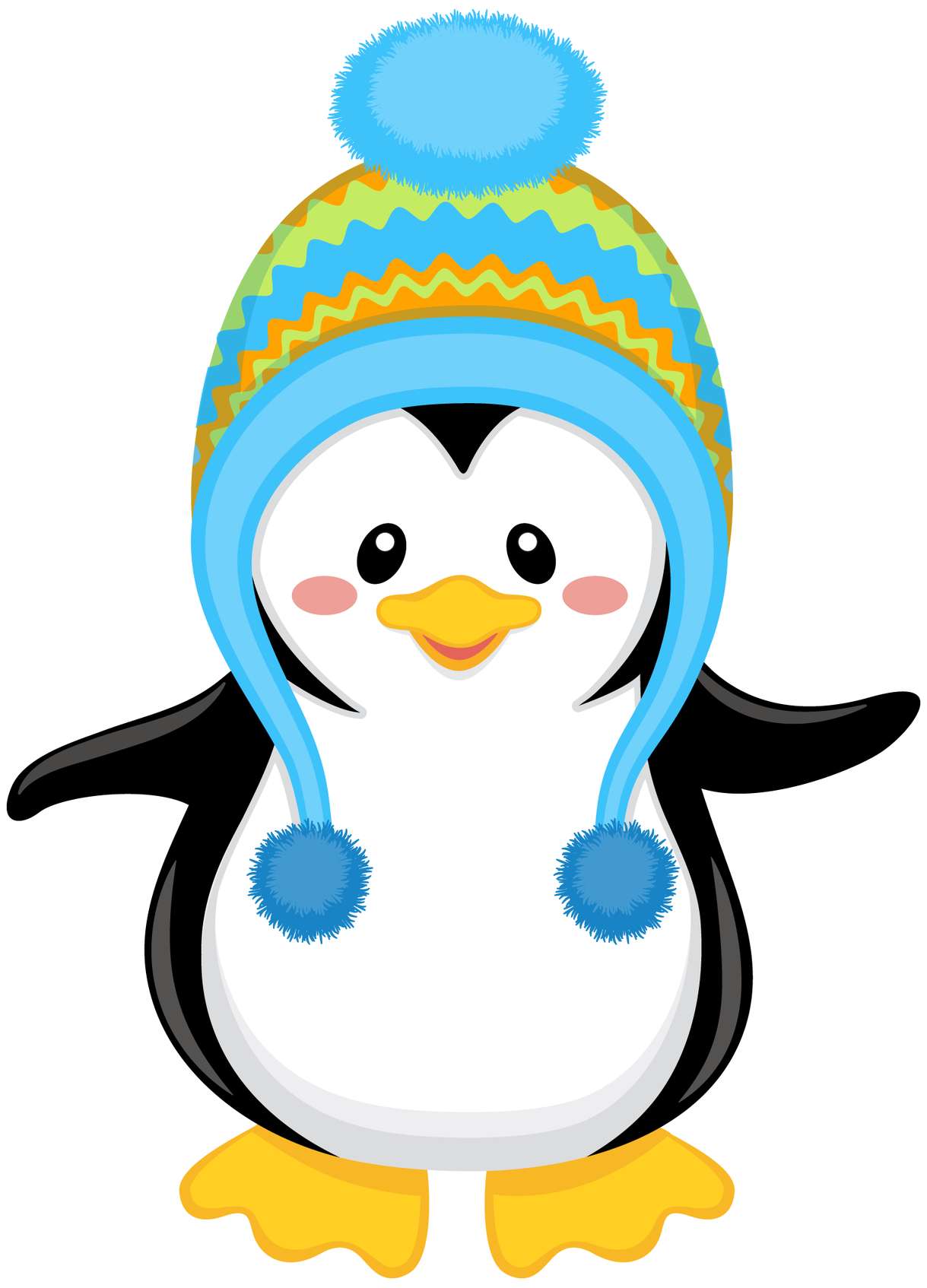 Pinguin Cute Fofo Elemento Png (6)
