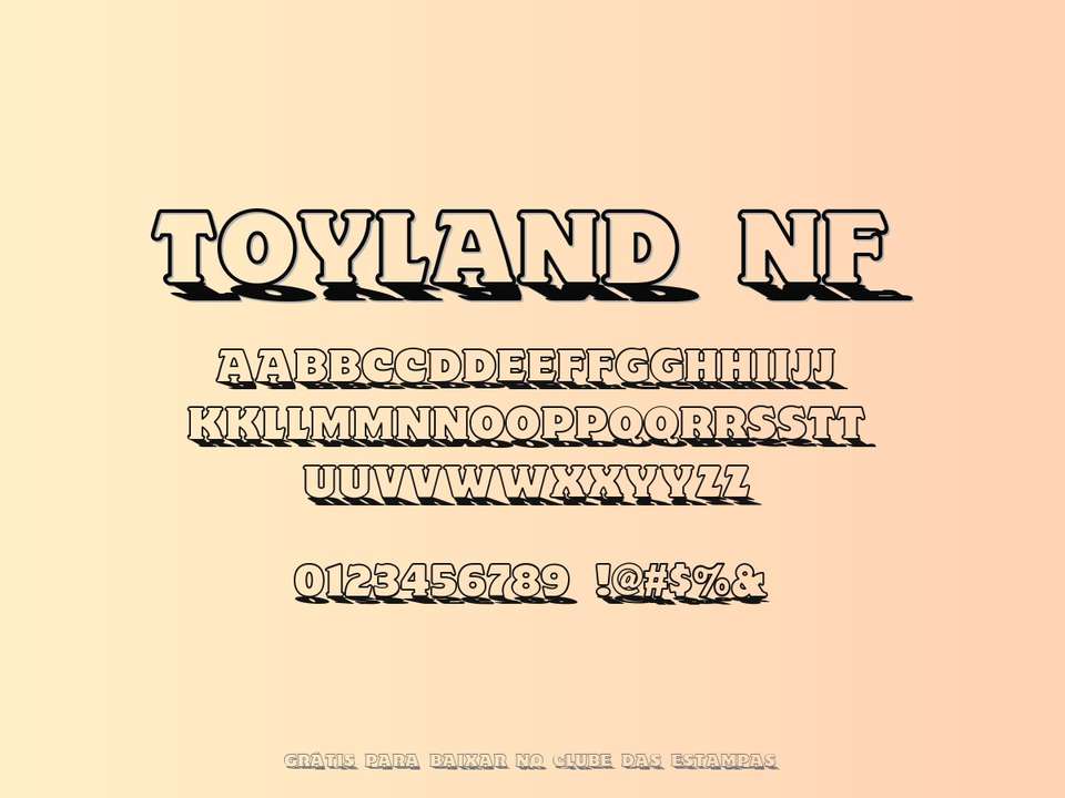 Fonte Toyland Nf Grátis Para Baixar