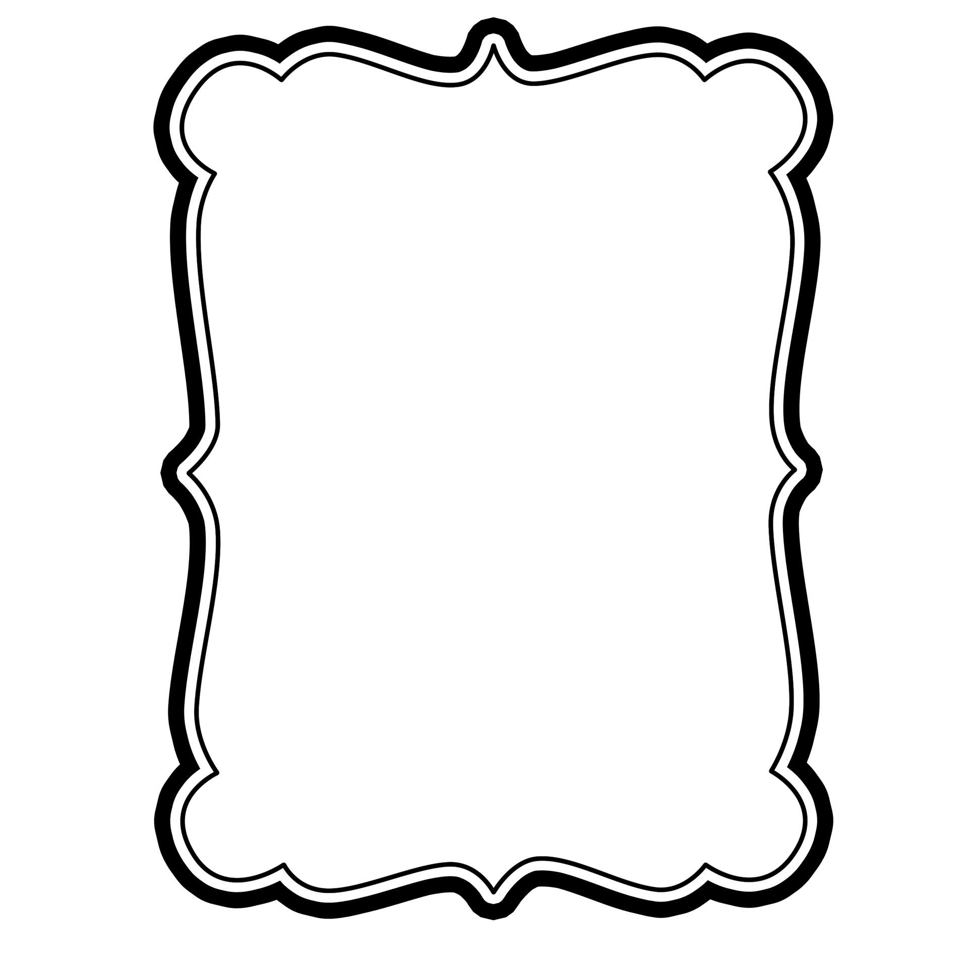 Moldura Ornamental Vazada Arte Png Grátis Para Baixar