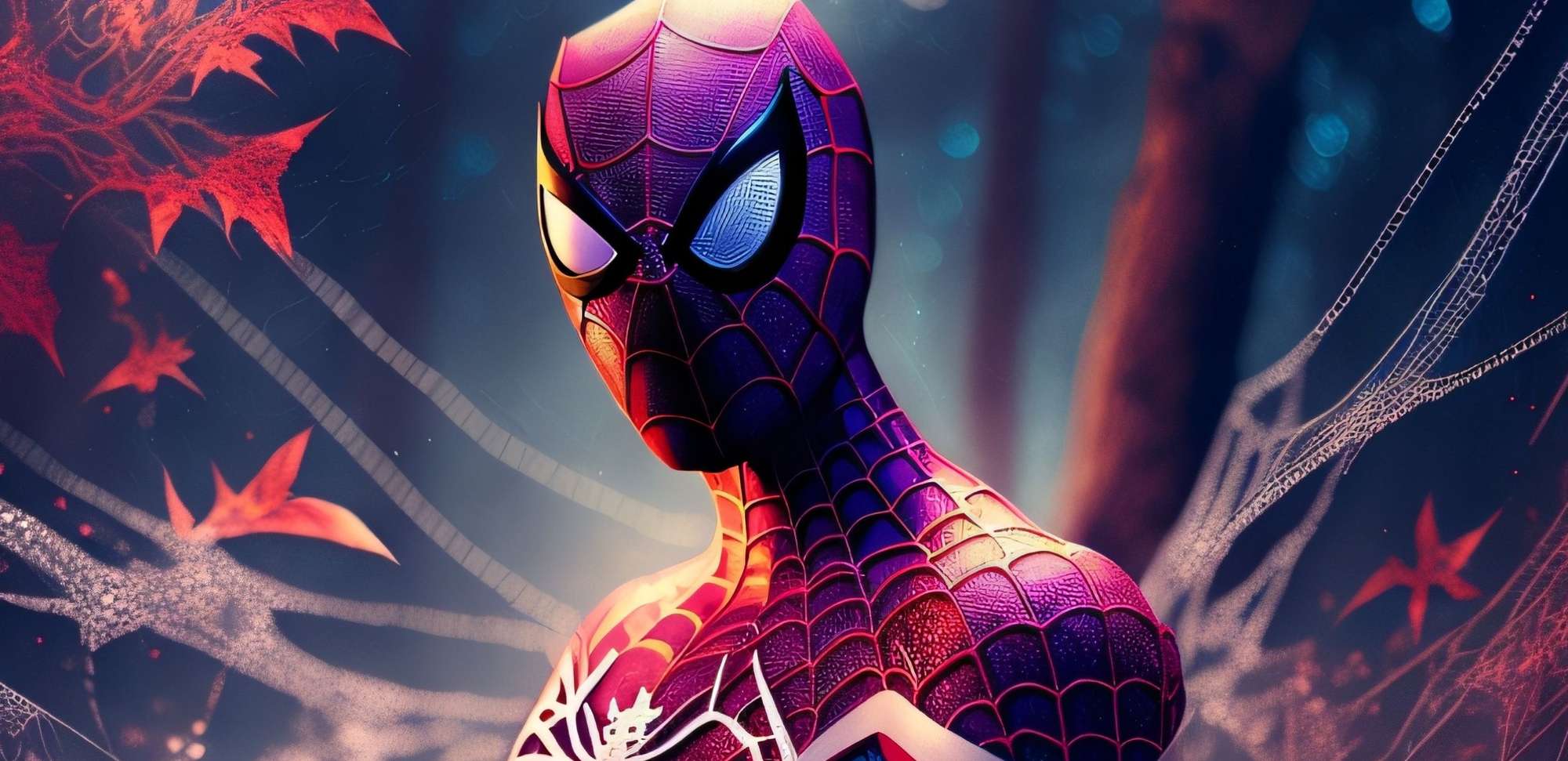 Homem Aranha Em Estilo Artístico Vibrante Super Heróis Png Arte Para Caneca Grátis Pra Baixar