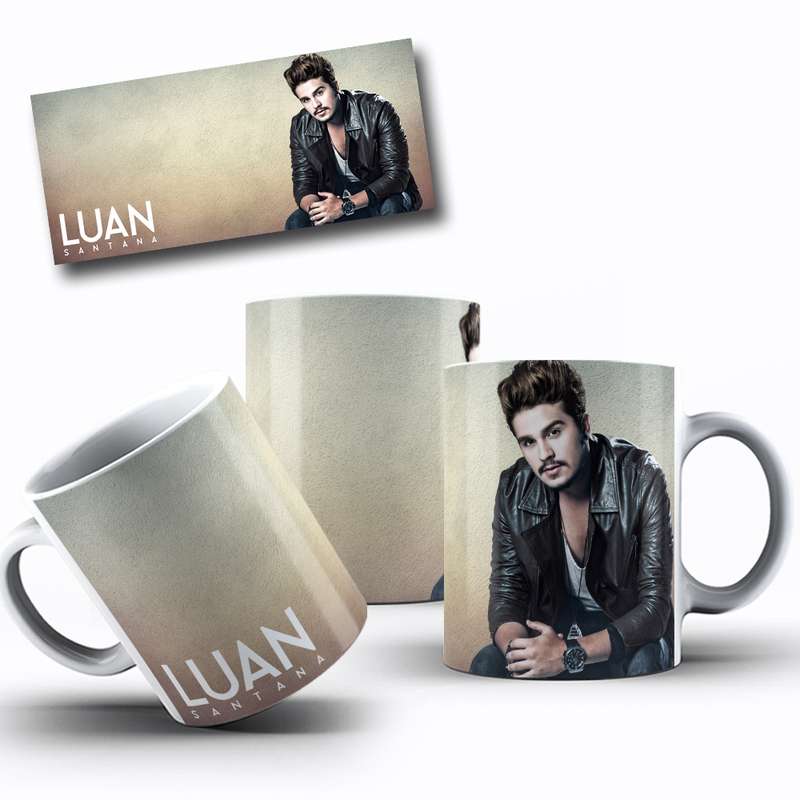 Arte Para Caneca Luan S Santana 5