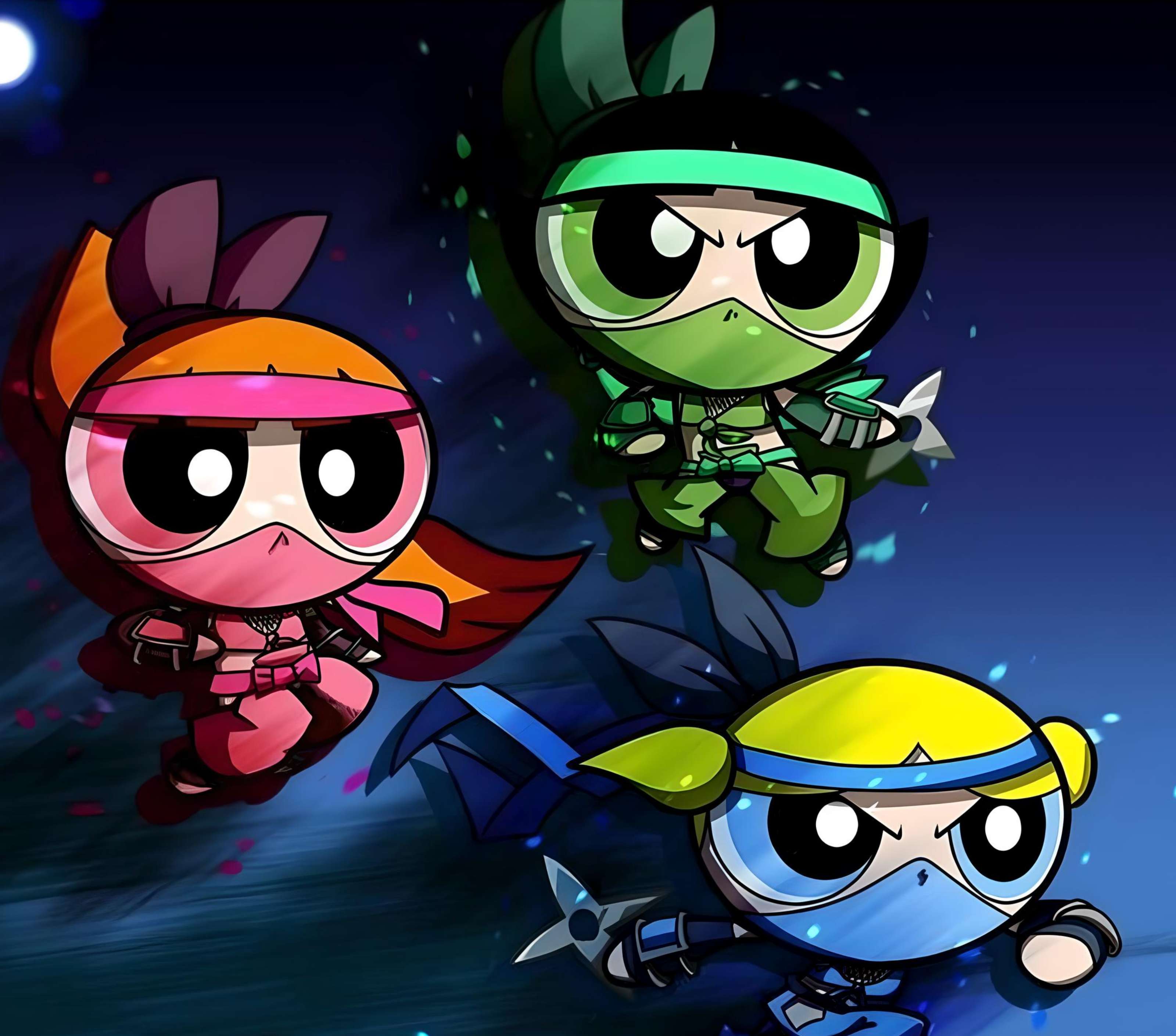 Ilustração Das Powerpuff Girls Em Ação Desenho Animado Png Arte Para Caneca Grátis Pra Baixar