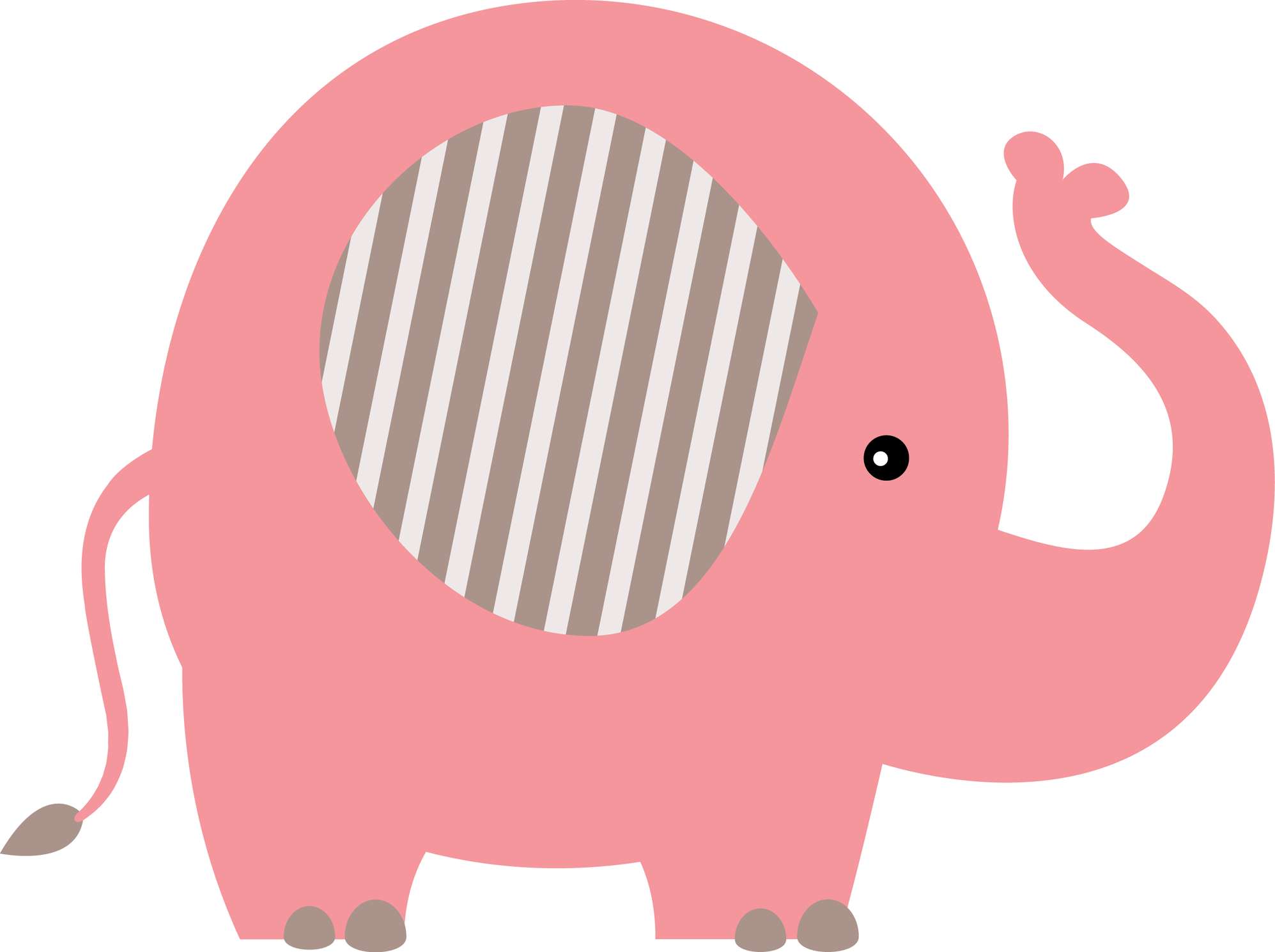 Elemento Elefante Cute Elefantinho Fofo Png (138)