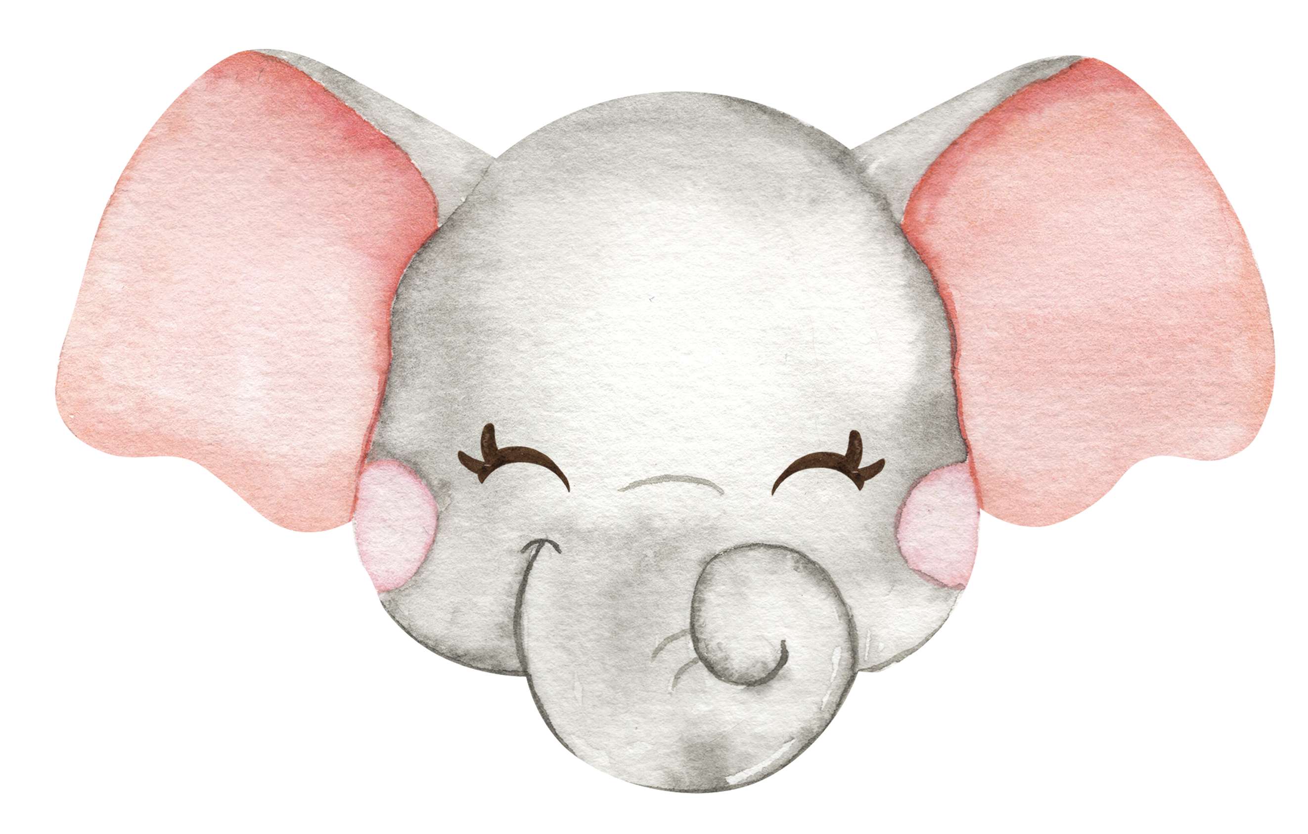 Desenho De Elefante Fofo E Gentil Animais Png Grátis Para Baixar