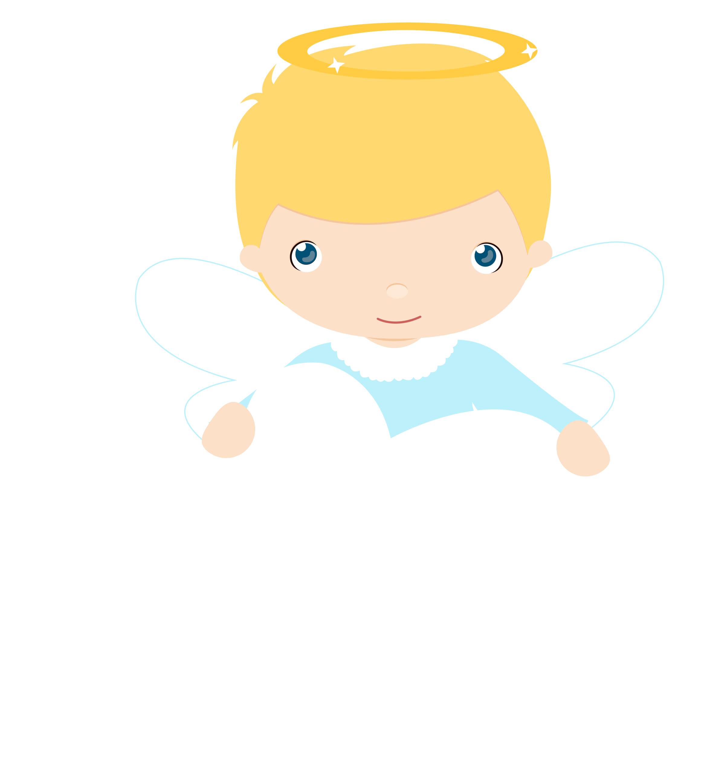 Anjo Infantil Na Nuvem Anjo Png Grátis Para Baixar