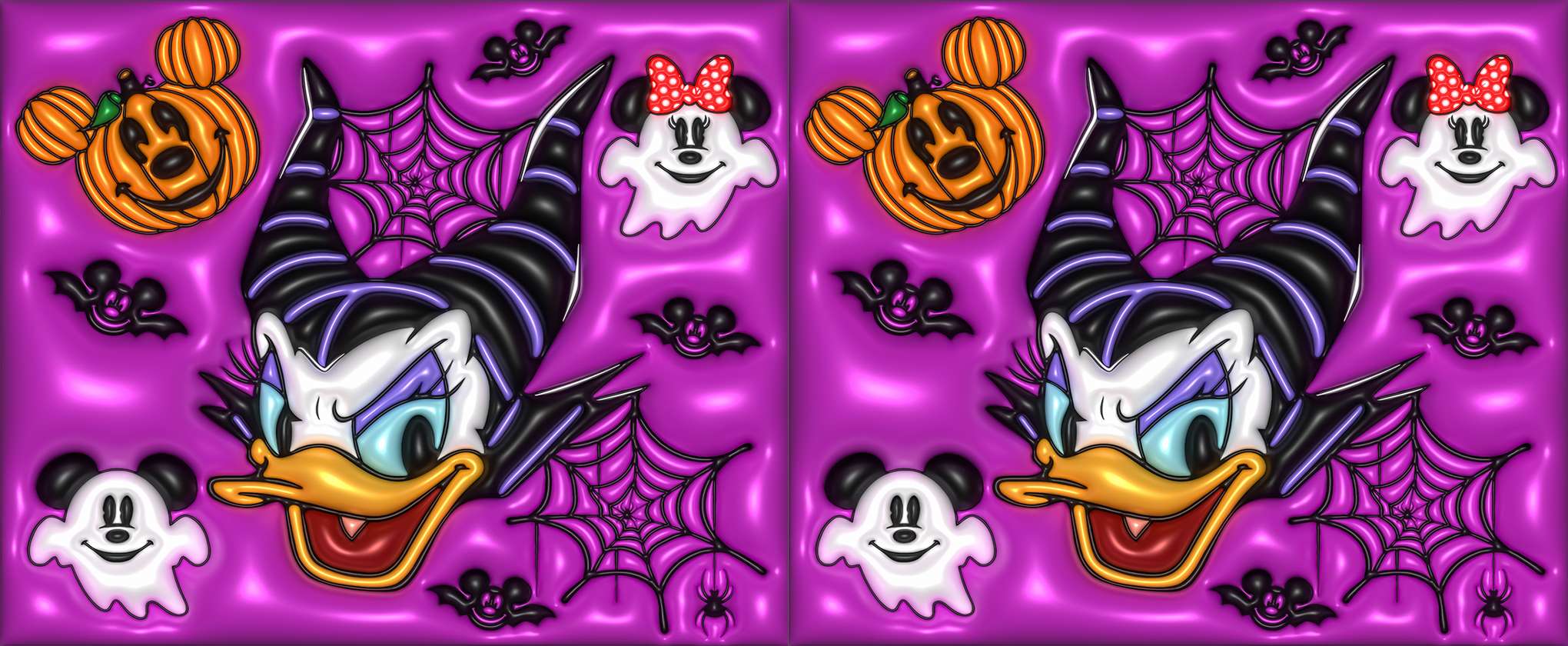 Ilustração De Halloween Com Personagens Disney Halloween Png Arte Para Caneca Grátis Pra Baixar