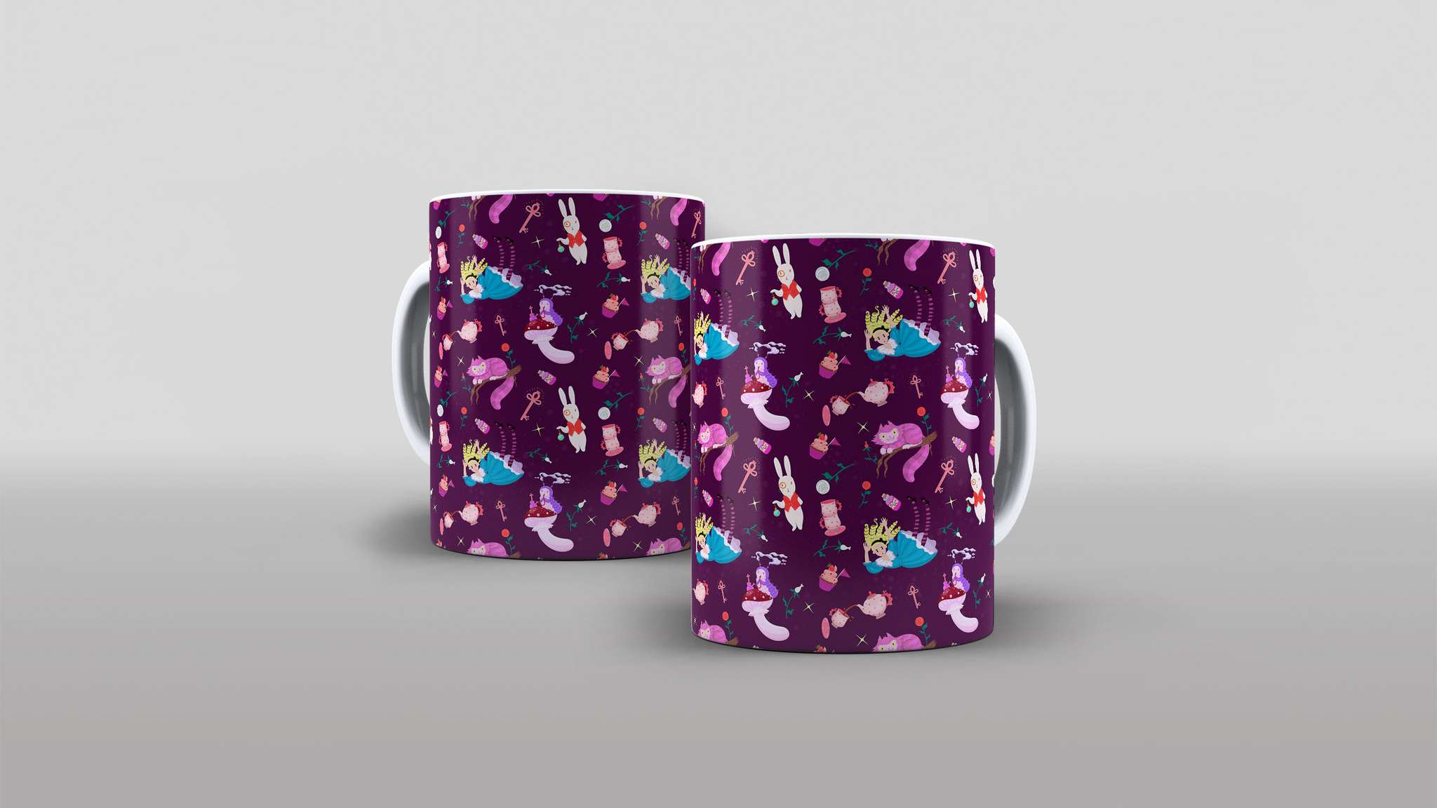 Arte Alice No País Das Maravilhas Pra Caneca
