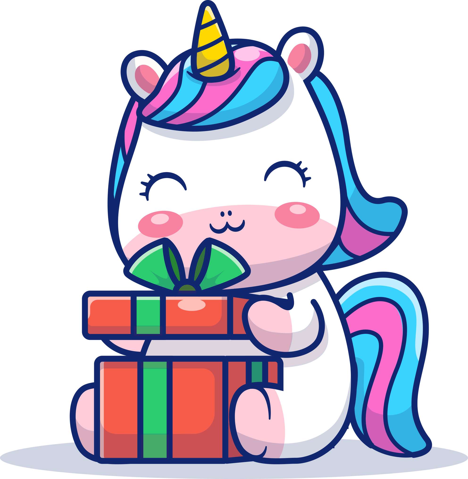 Personagem Unicornio Fofo Cute Png (8)