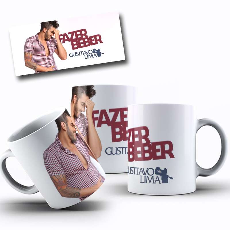 Arte Para Caneca Gusttavo Lima Música 4