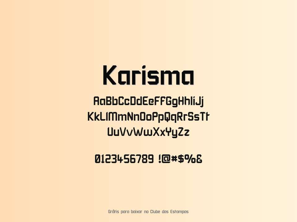 Fonte Karisma Grátis Para Baixar