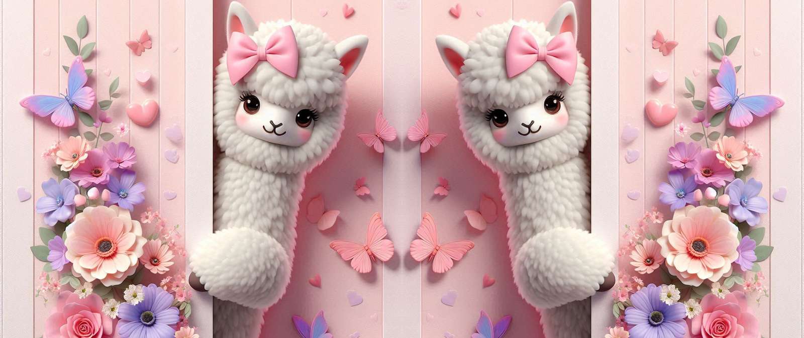 Ilustração De Alpaca Fofa Com Flores Ilustração Animal Png Arte Para Caneca Grátis Pra Baixar