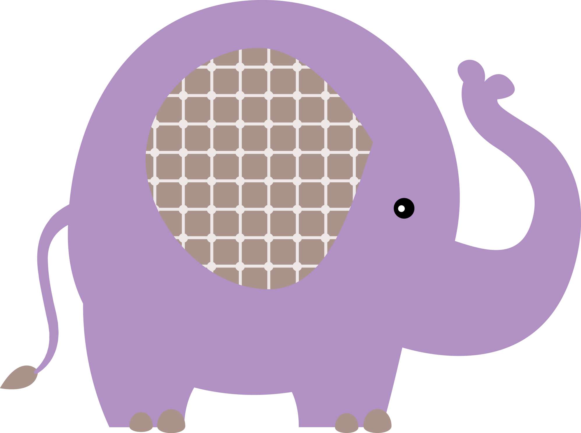 Elemento Elefante Cute Elefantinho Fofo Png (208)