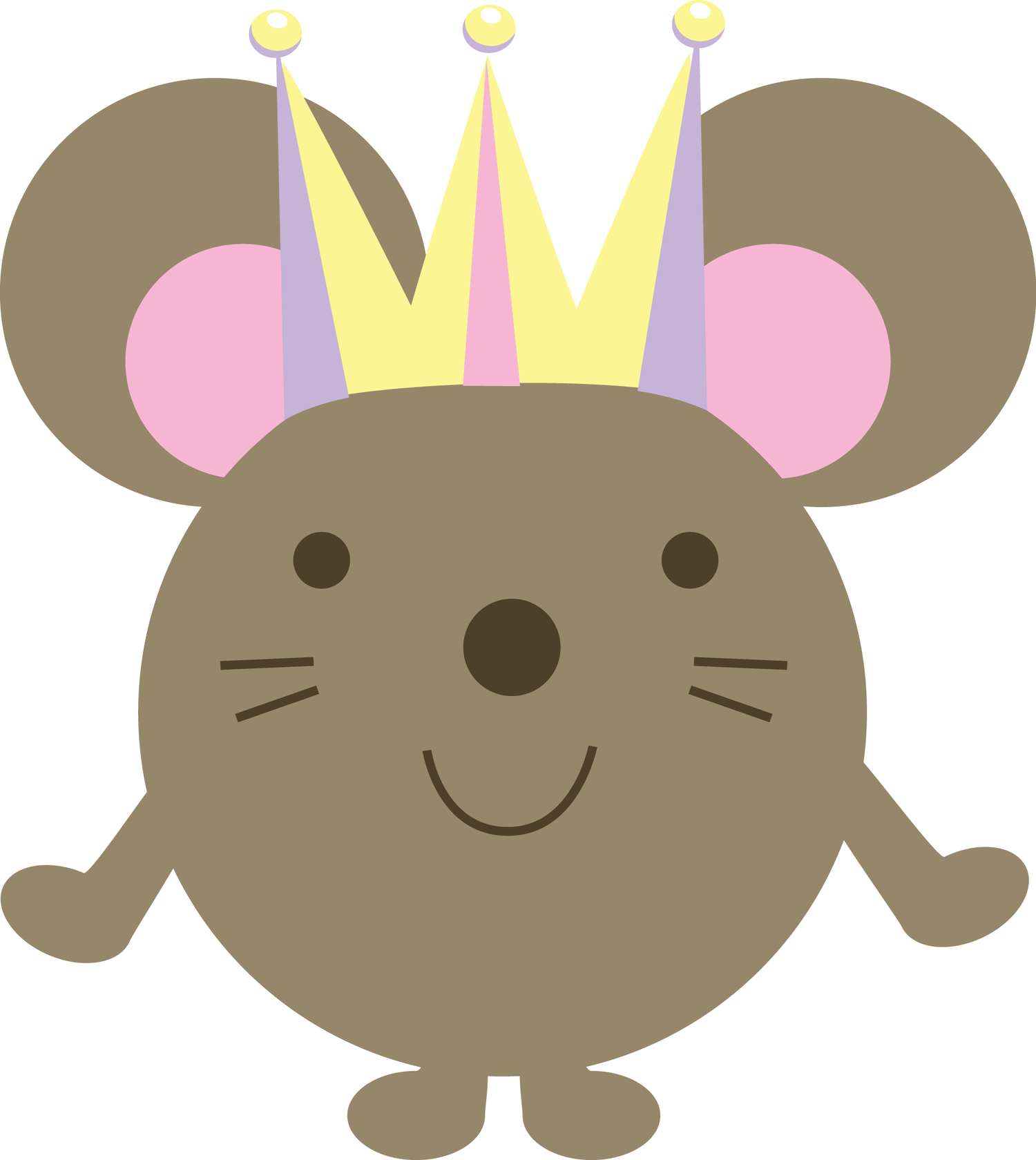 Elemento Ratinho Rato Fofo Cute Png (2)